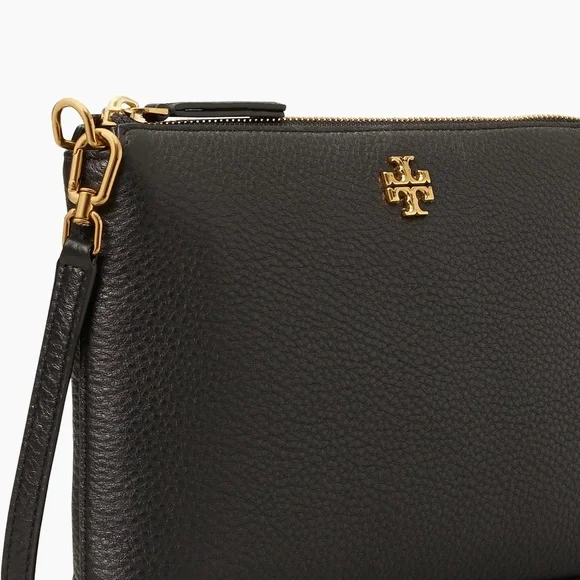 Tory Burch Black Crossbody Bag with Gold Logo - Picture 9 of 16